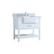 Clement 36 X 22 X 34 inch White Bathroom Vanity Cabinet