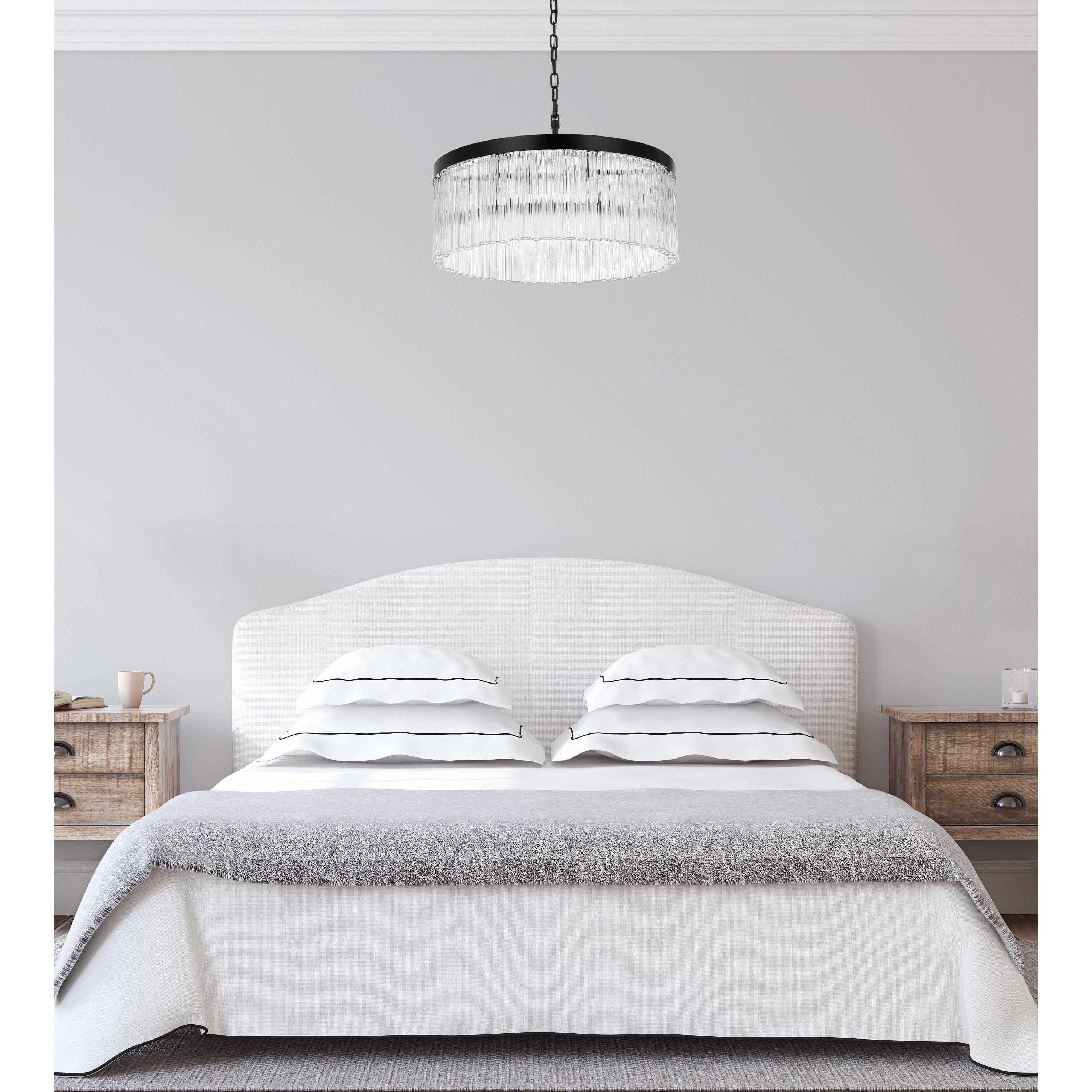 Harlow 6 Light 24 inch Black Chandelier Ceiling Light