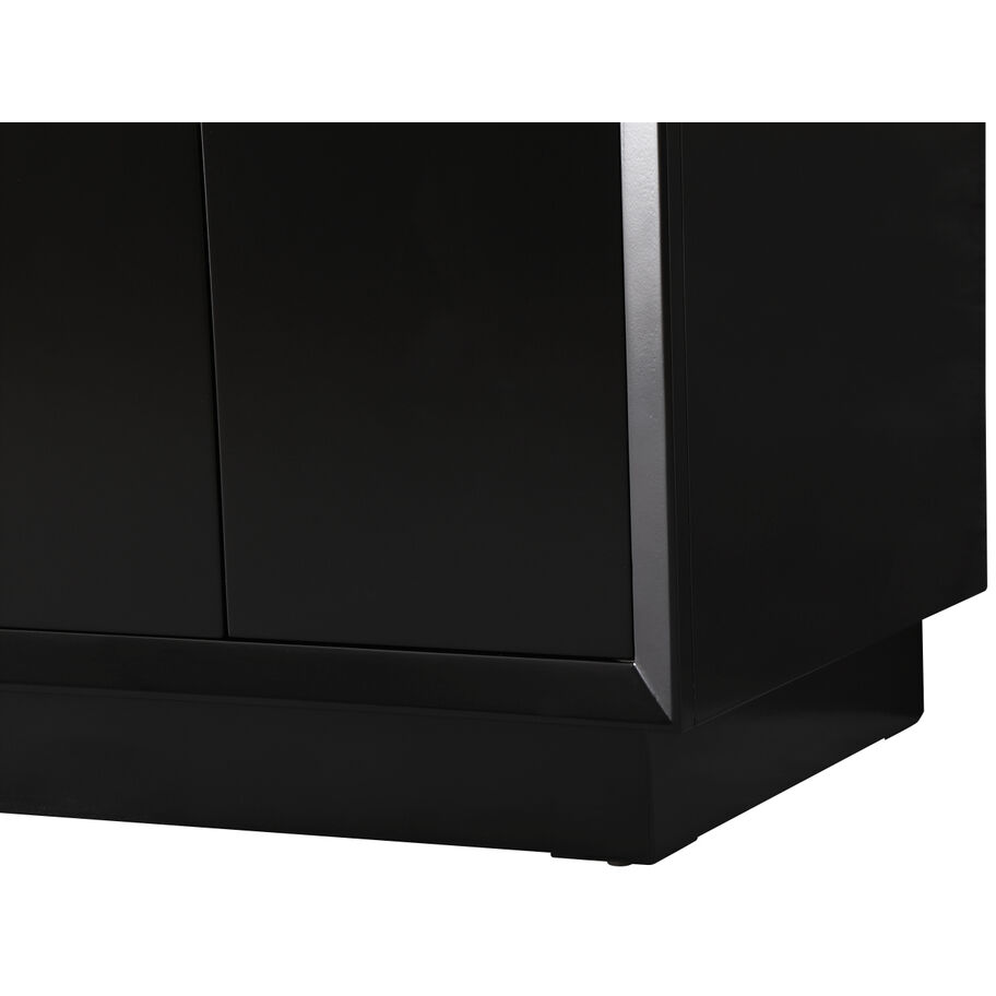 Hayes 60 X 22 X 35 inch Black Vanity Sink Set