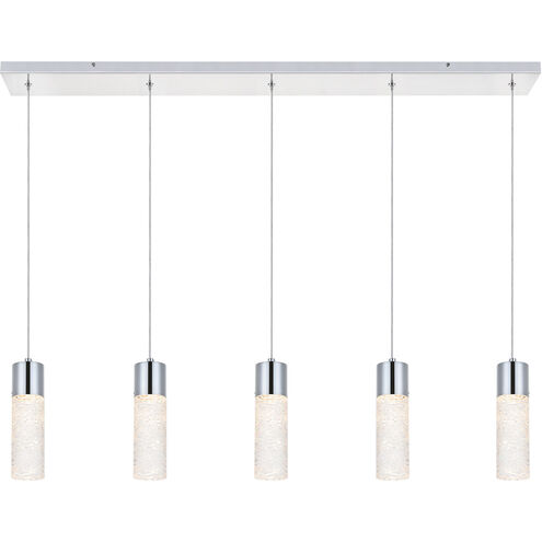 Constellation LED 42 inch Chrome Pendant Ceiling Light