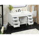 Eugene 48 X 22 X 34 inch White Vanity Sink Set