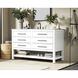 Karson 54 X 34 inch White Bathroom Vanity Cabinet