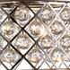 Madison 6 Light 40 inch Polished Nickel Island Pendant Ceiling Light in Clear, Urban Classic