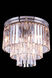 Sydney 9 Light 20 inch Polished Nickel Flush Mount Ceiling Light in Clear, Urban Classic