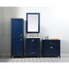 Adian Blue Bathroom Storage Cabinet