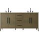 Millie 72 X 35 inch Chestnut Brown Bathroom Vanity Cabinet