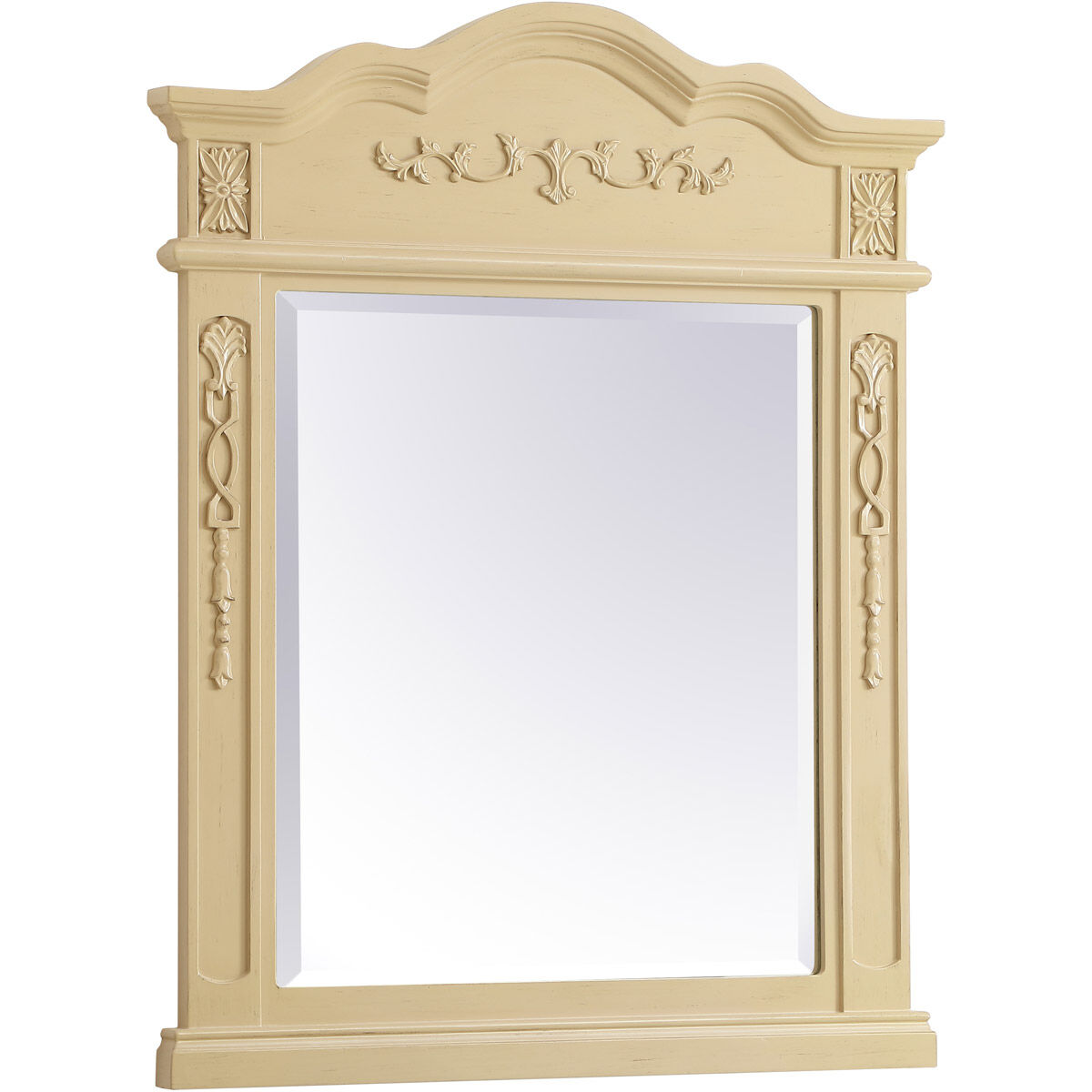Lenora 36 X 28 inch Light Antique Beige Wall Mirror