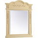Lenora 36 X 28 inch Light Antique Beige Wall Mirror