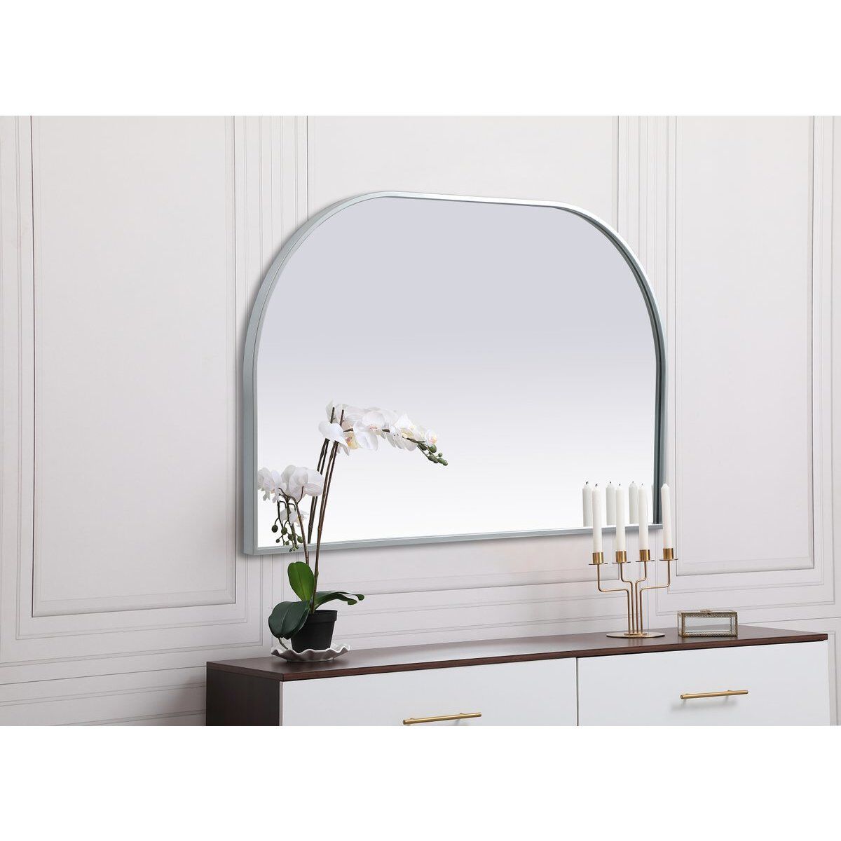 Blaire 39 X 24 inch Silver Mirror