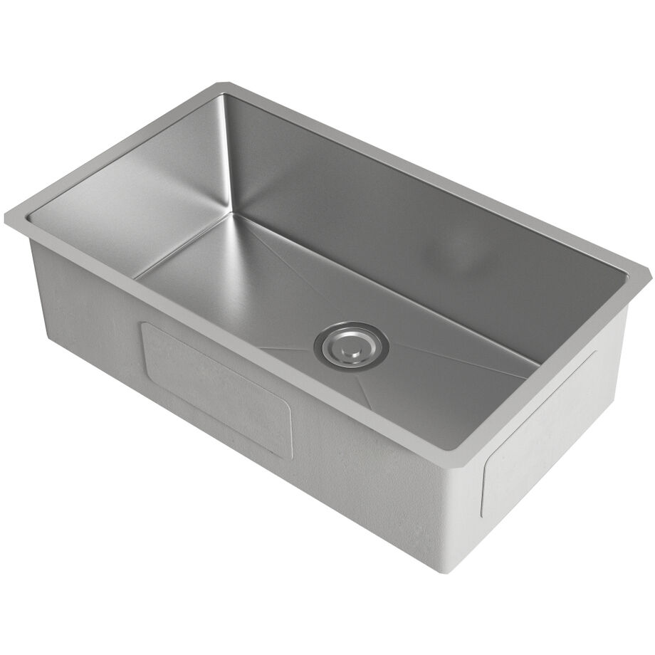 Chester Stainless Steel Kitchen Sink in L30 x W18 x H10 Single Bowl