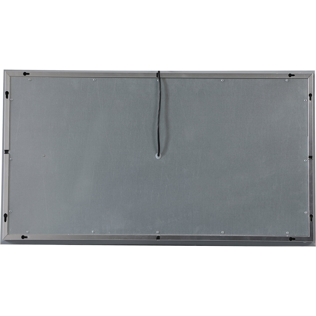 Helios 30 X 18 inch Silver Lighted Wall Mirror