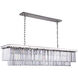 Sydney 12 Light 60 inch Polished Nickel Chandelier Ceiling Light, Urban Classic