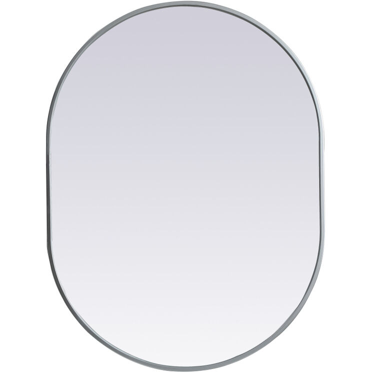 Asha 36 X 27 inch Silver Mirror in 27 x 36