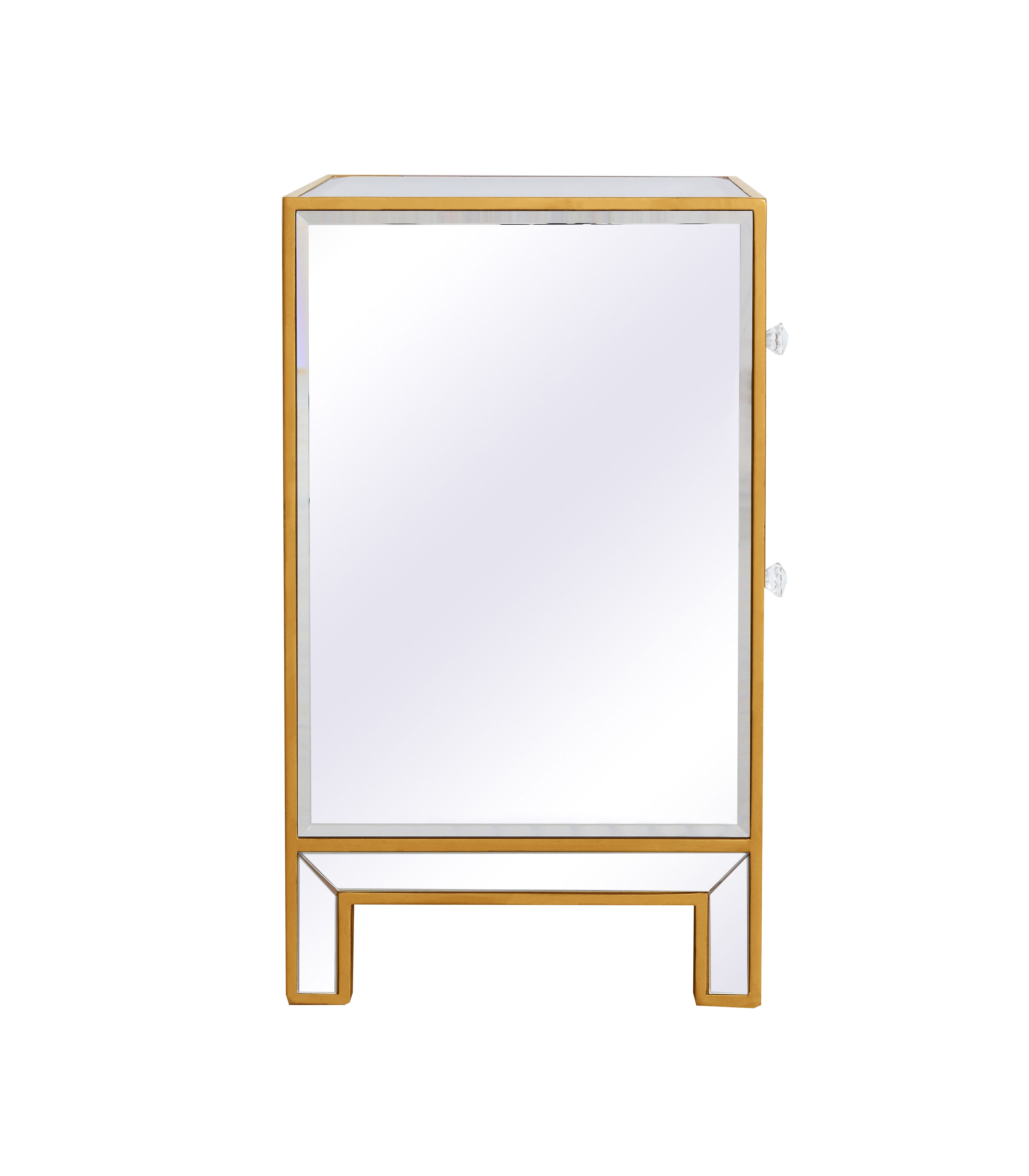 Reflexion Antique Gold Cabinet