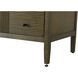 Blakely 54 X 34 inch Hazel Oak Bathroom Vanity Cabinet