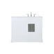 Franklin 42 X 22 X 35 inch White Bathroom Vanity Cabinet