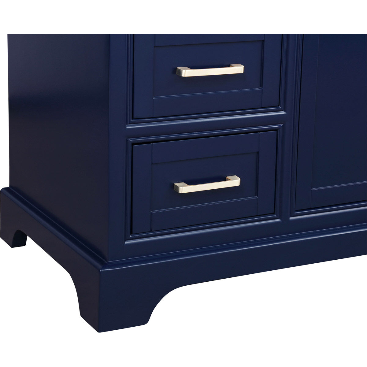 Americana 48 X 22 X 35 inch Blue Vanity Sink Set