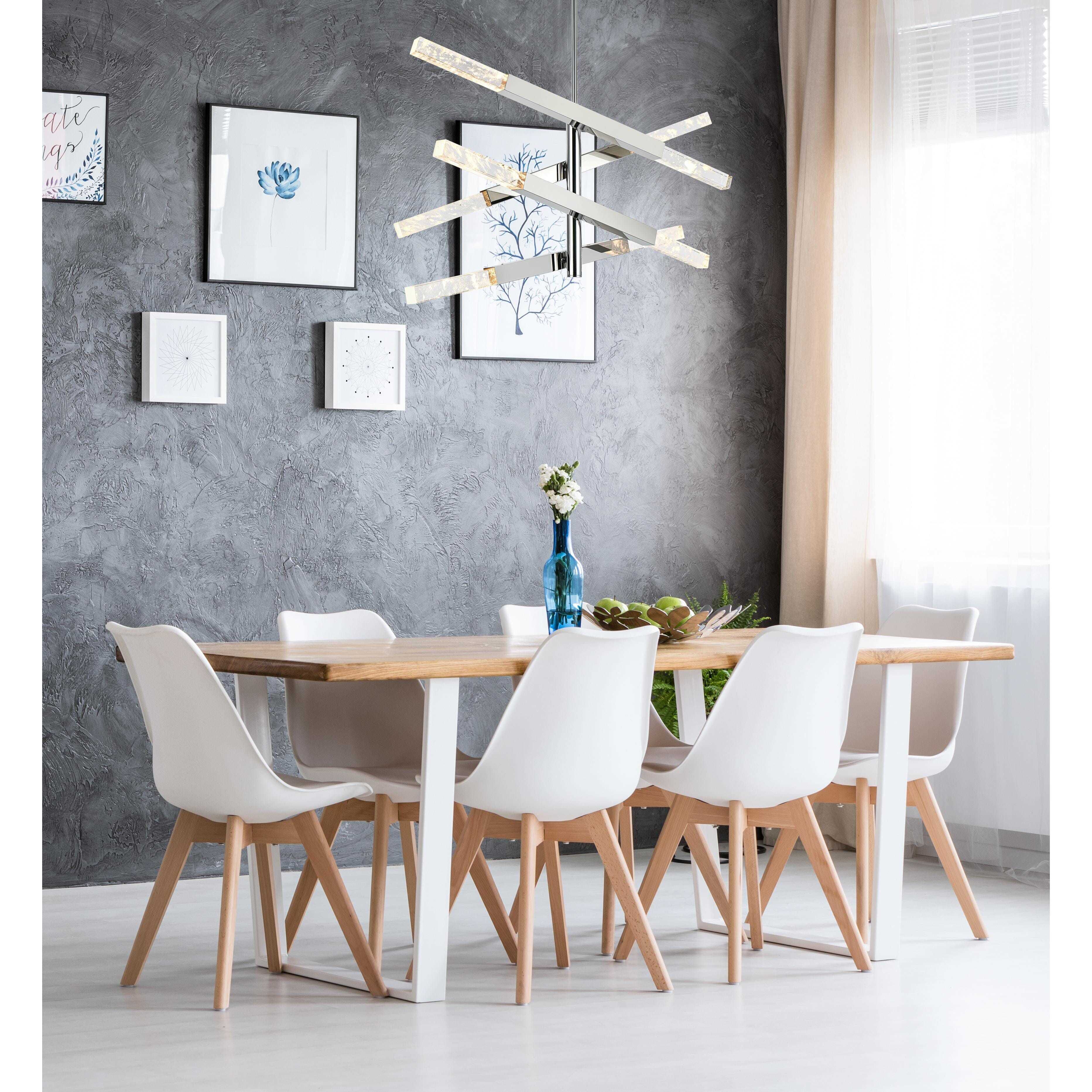 Ari 8 Light 13.5 inch Chrome Pendant Ceiling Light