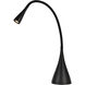 Illumen 28 inch 3.5 watt Matte Black LED Desk Lamp Portable Light, with USB Port