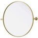 Amoura 24 X 24 inch Brass Mirror