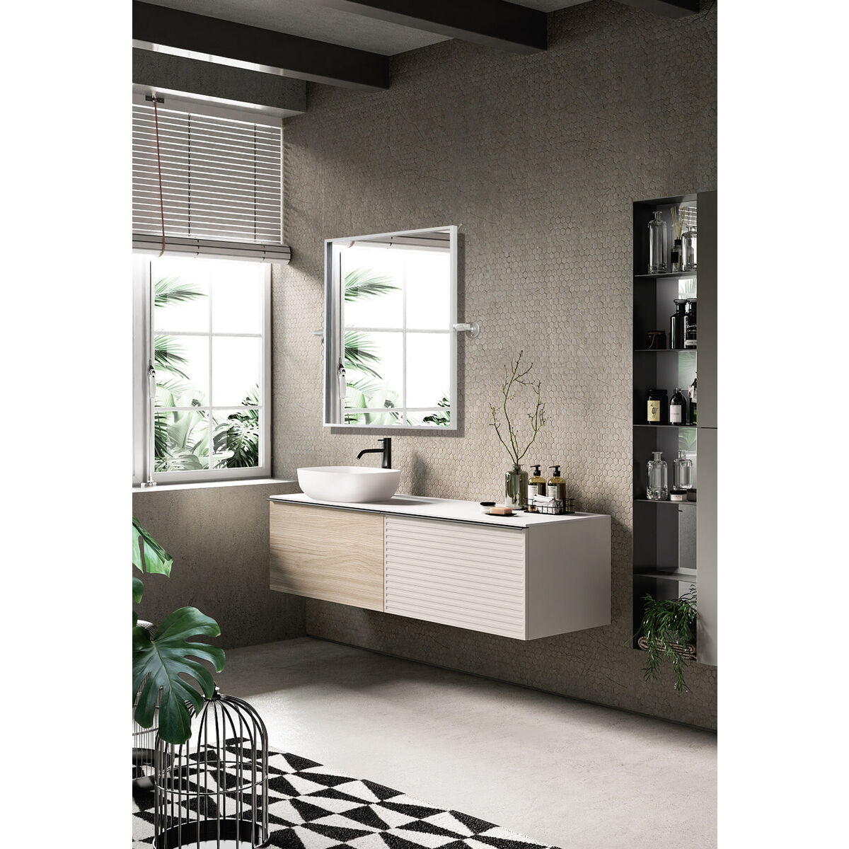 Everly 24 X 20 inch Silver Mirror