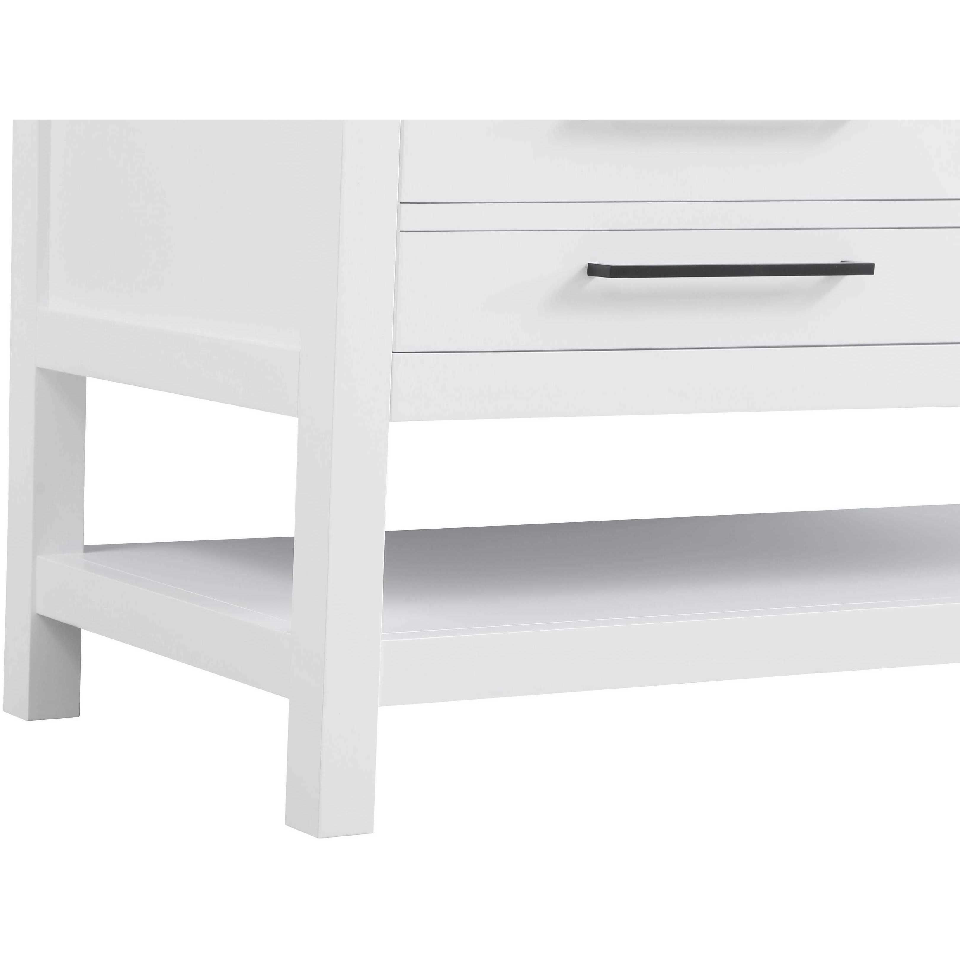 Karson 54 X 34 inch White Bathroom Vanity Cabinet