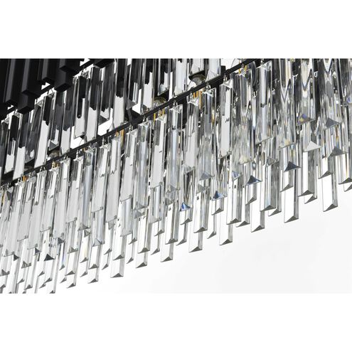 Willow 12 Light 14 inch Black Chandelier Ceiling Light