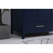 Irene 42 X 22 X 34 inch Blue Vanity Sink Set