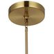 Sienna 30 Light 46 inch Satin Gold Chandelier Ceiling Light
