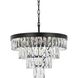 Josephine 10 Light 20 inch Black Chandelier Ceiling Light