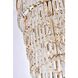 Sydney 35 Light 30 inch Satin Gold Chandelier Ceiling Light