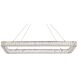 Monroe 1 Light 50 inch Chrome Pendant Ceiling Light