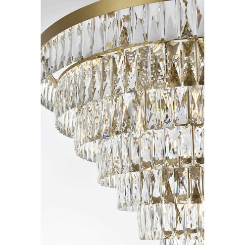Josephine 29 Light 36 inch Satin Gold Chandelier Ceiling Light