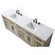 Remington 84 X 35 inch Natural Oak Bathroom Vanity Cabinet