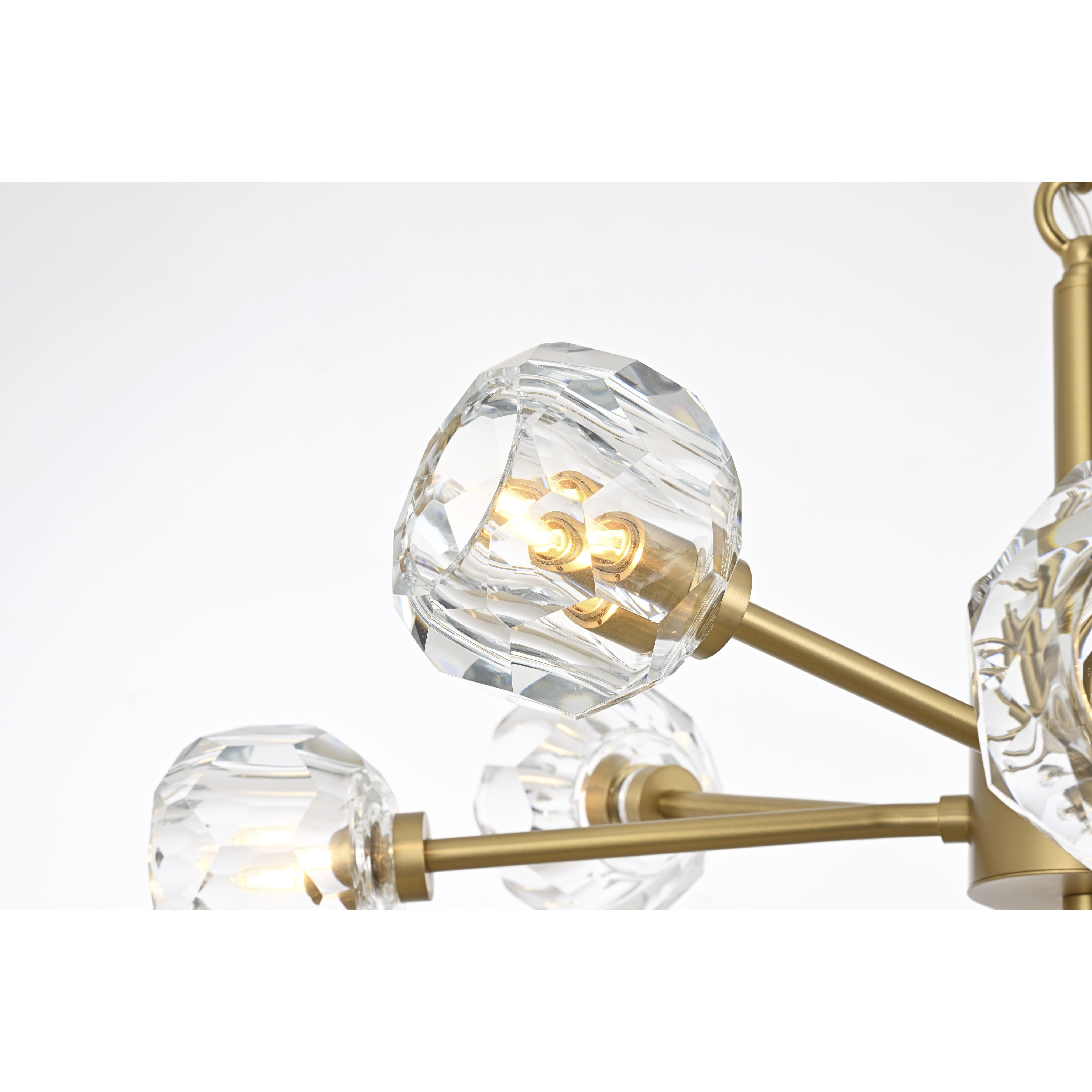 Graham 8 Light 24 inch Gold Pendant Ceiling Light