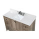 Soma 48 X 19 X 34 inch Natural Oak Vanity Sink Set