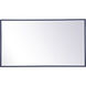 Monet 36 X 20 inch Blue Wall Mirror