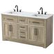 Remington 60 X 35 inch Natural Oak Bathroom Vanity Cabinet