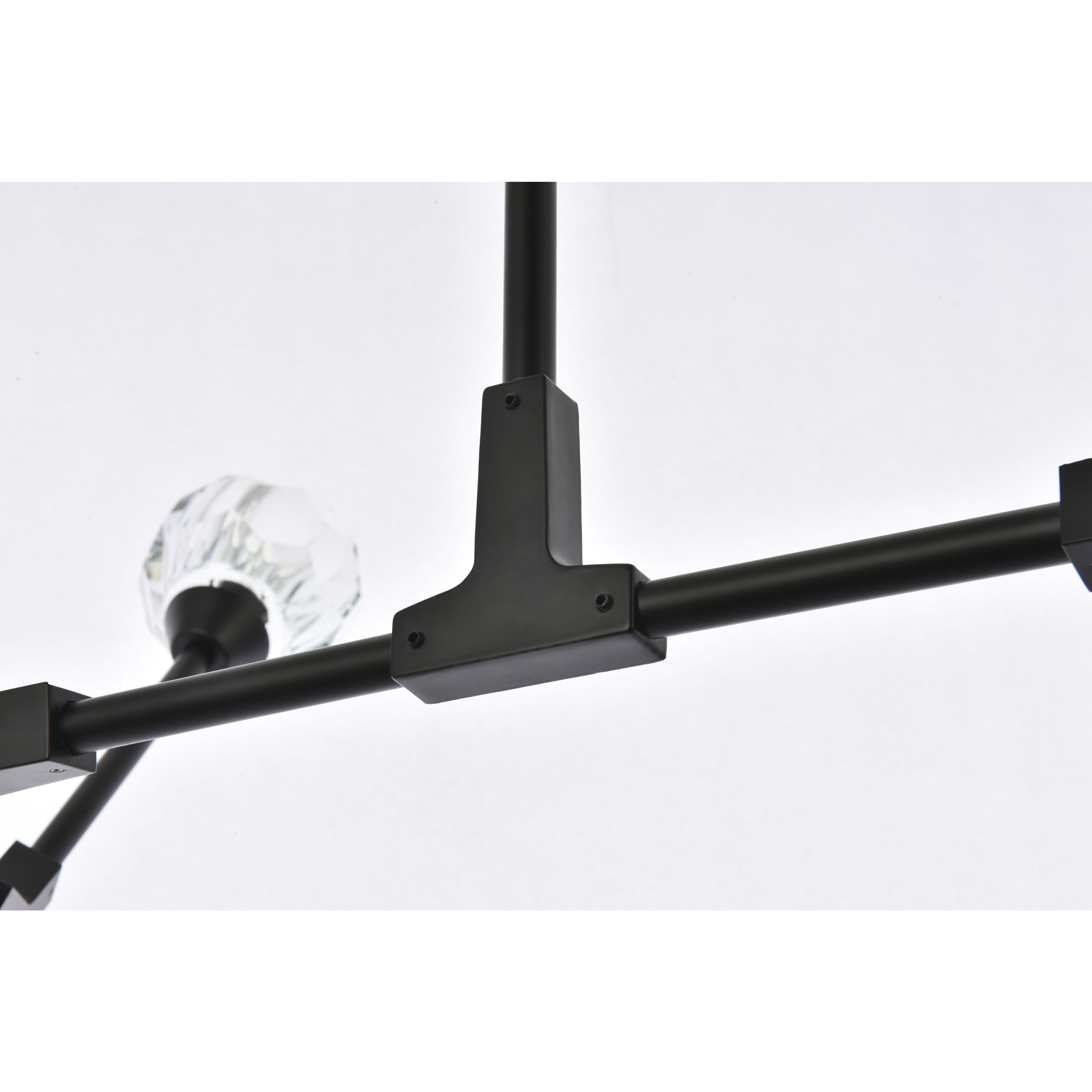 Zayne 8 Light 45 inch Black Pendant Ceiling Light