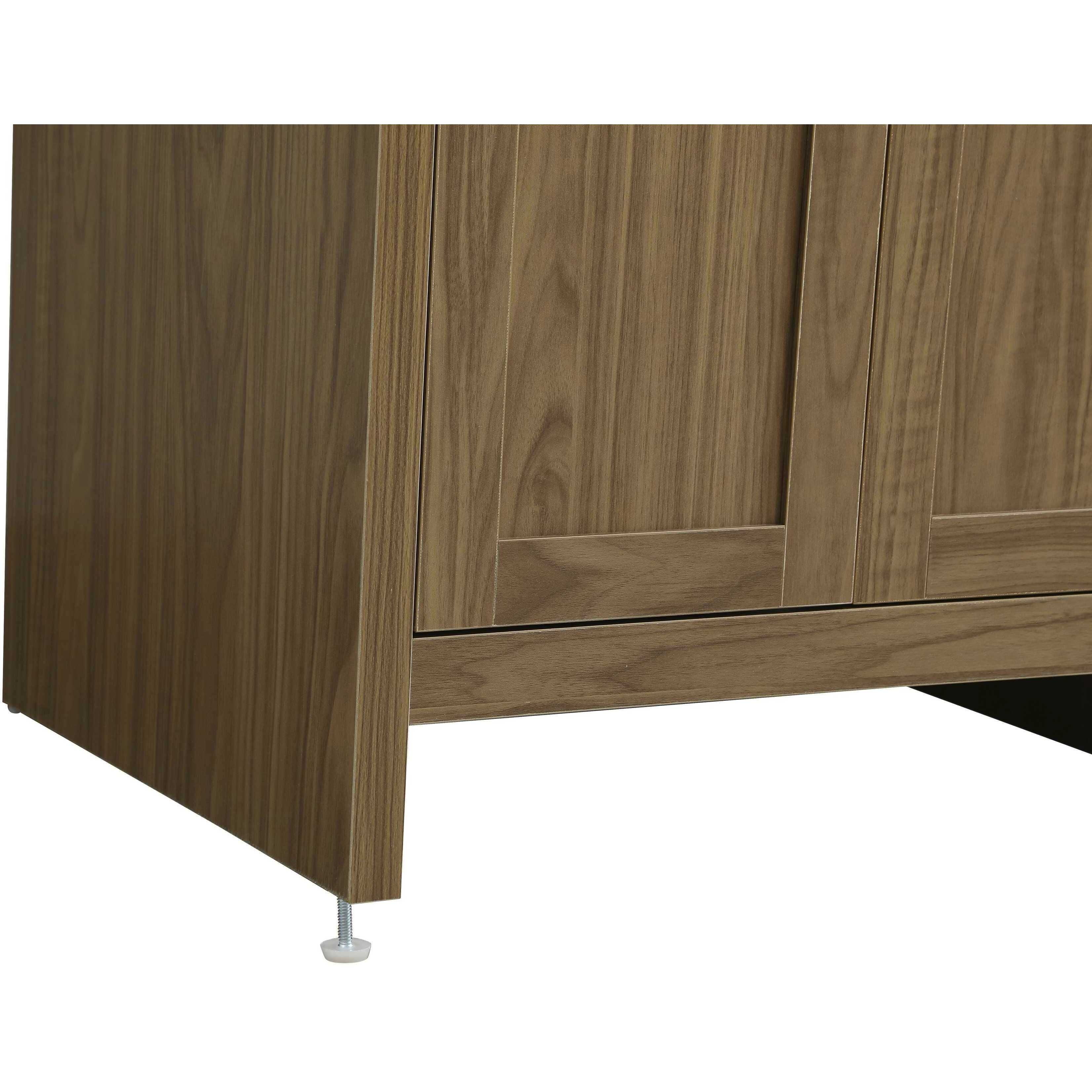 Finnley 30 X 34 inch Walnut Brown Bathroom Vanity Cabinet