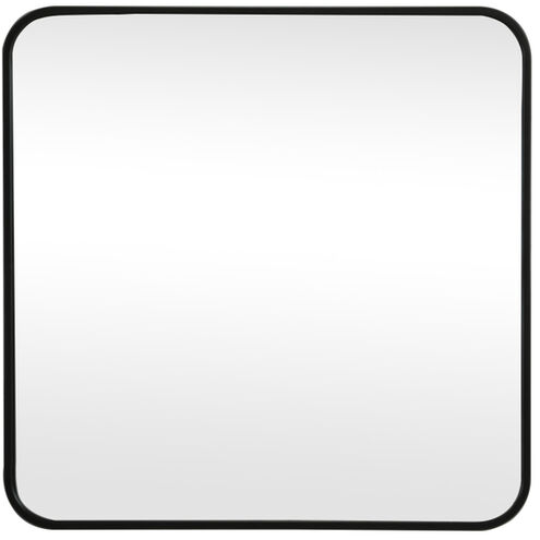 Evermore 24 X 24 inch Black Vanity Mirror