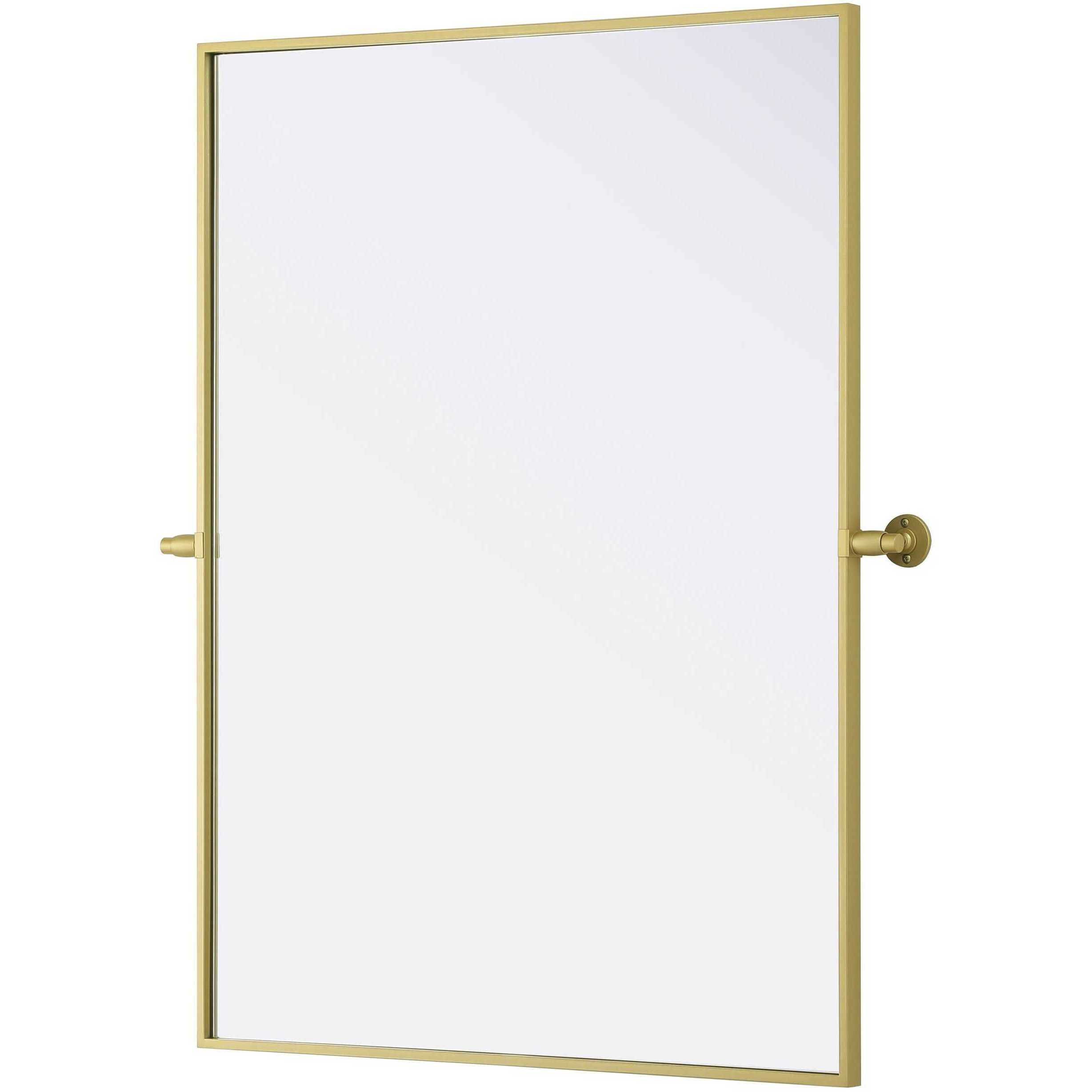 Amoura 40 X 30 inch Brass Mirror