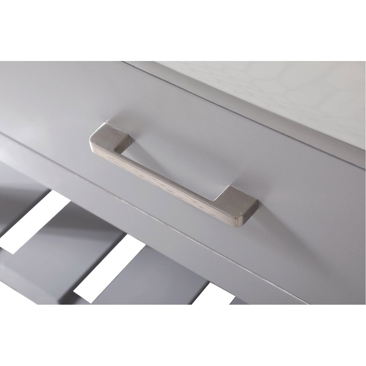 Clement 42 X 22 X 34.13 inch Grey Bathroom Vanity Cabinet