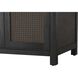 Alina 84 X 34 inch Chocolate Oak Bathroom Vanity Cabinet