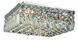 Maxime 5 Light 14 inch Chrome Flush Mount Ceiling Light in Royal Cut