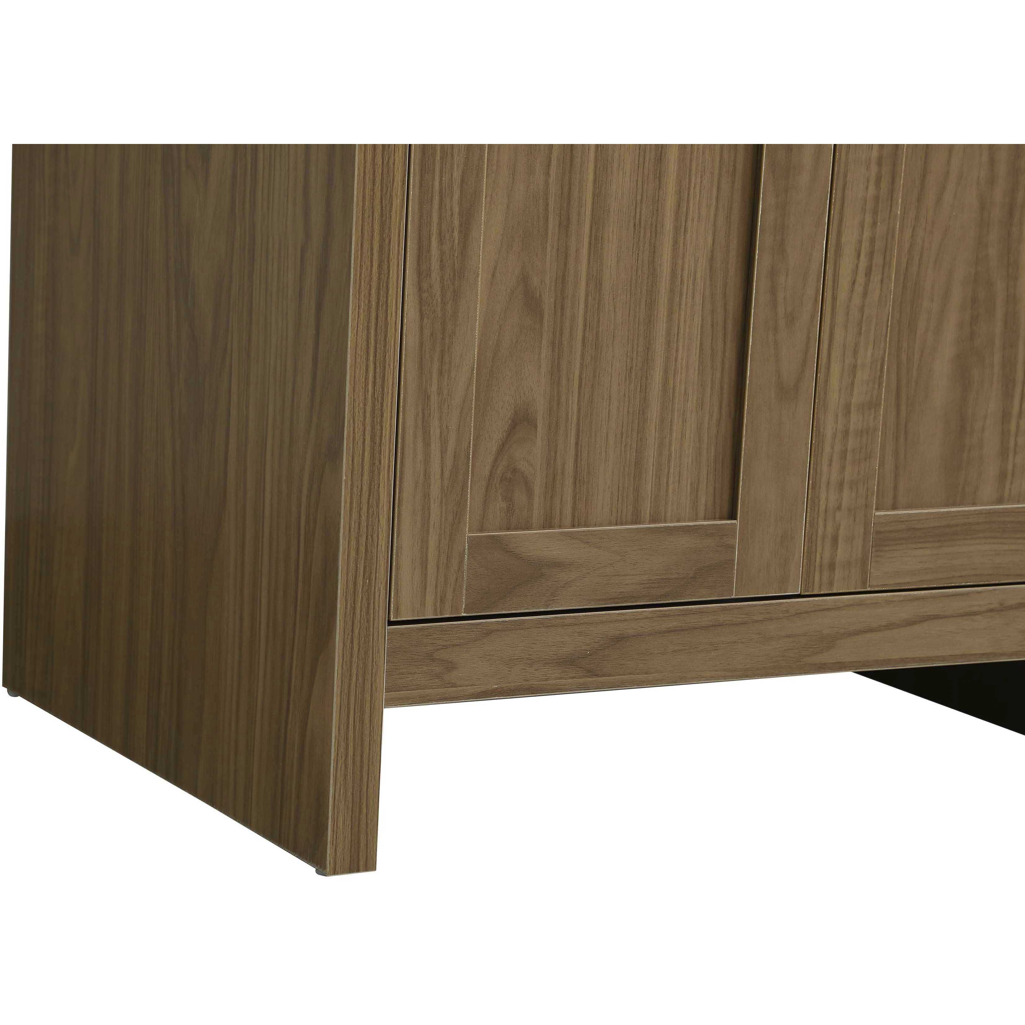 Finnley 30 X 34 inch Walnut Brown Bathroom Vanity Cabinet