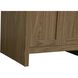 Finnley 30 X 34 inch Walnut Brown Bathroom Vanity Cabinet