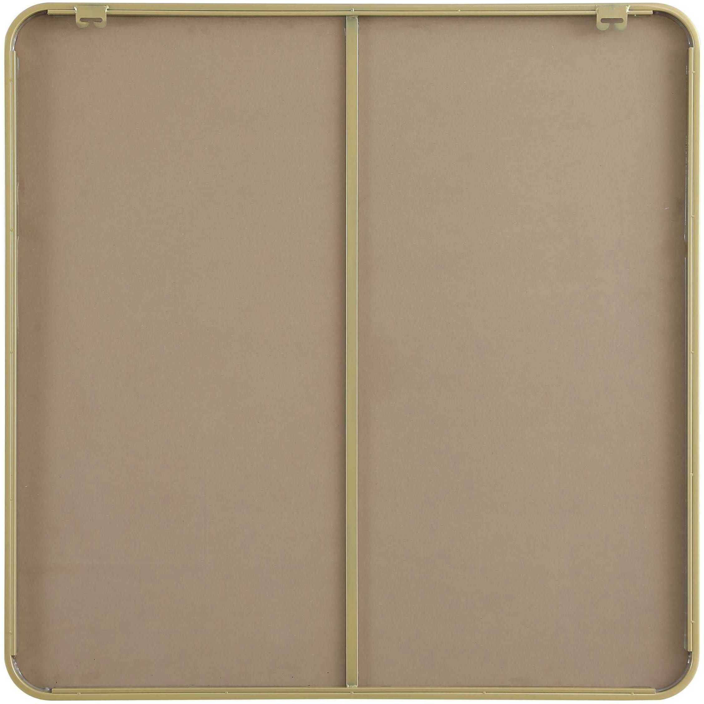 Remy 36 X 36 inch Brass Mirror