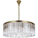 Sydney 10 Light 43.5 inch Satin Gold Chandelier Ceiling Light