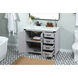 Grant 42 X 19 X 34 inch Grey Vanity Sink Set